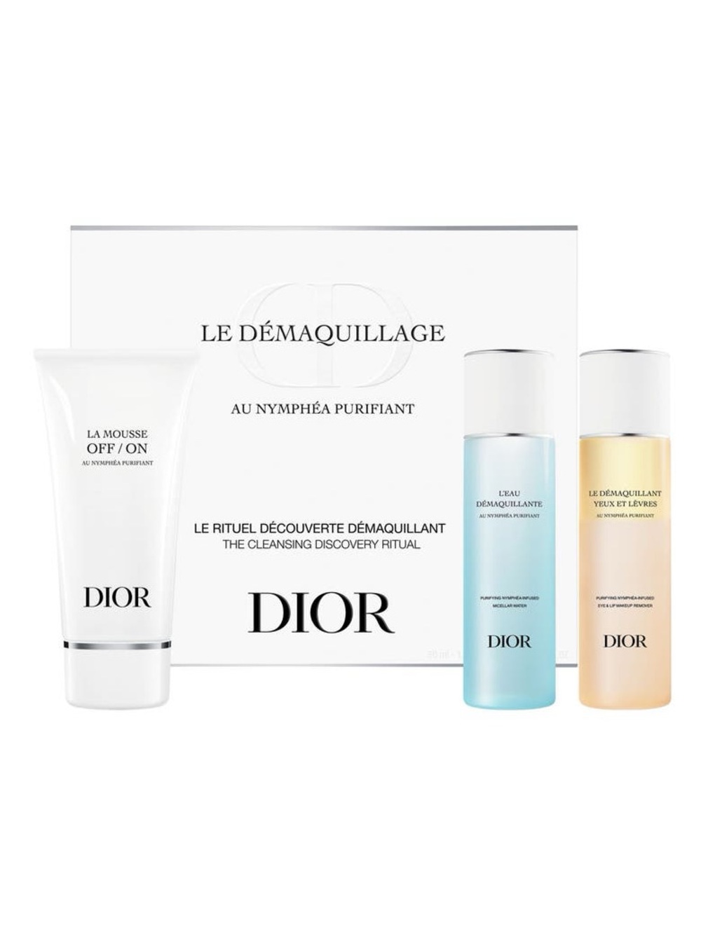 Dior Makeup Remover Trio